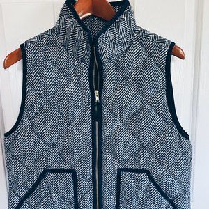 J. Crew Herringbone Vest